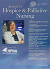Journal Of Hospice & Palliative Nursing